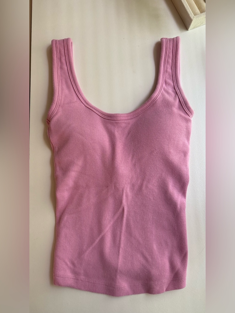 Abercrombie Pink Bra Free Tank Top